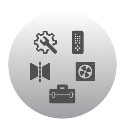 Accessoires Leda - Buse de gaz de chauffage en 3 parties avec ouverture d'inspection avec MFS