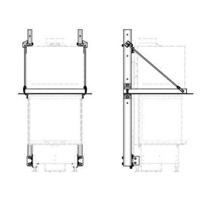 Accessoires de cheminée Brunner - Manchon adaptateur Ø 160 mm pour déplacement du manchon latéral
