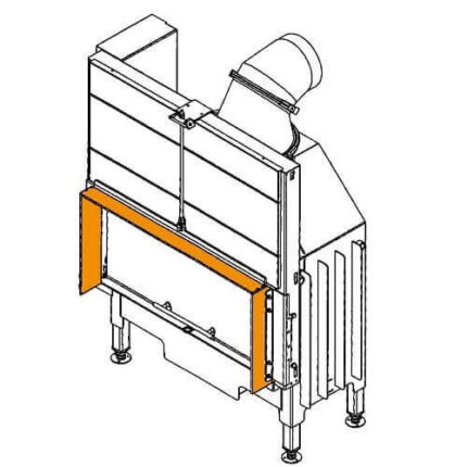 Accessoires cheminée Spartherm - Cadre pour Varia Ah