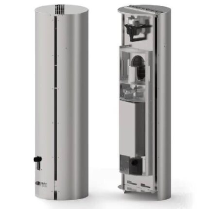 Extracteur de fumée électrique Exodraft - Séparateur électrostatique de particules ESP - extraction verticale