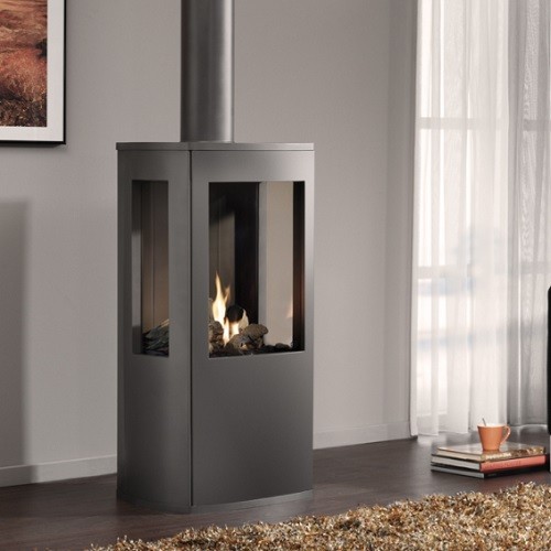 Poêle à gaz DRU Trio RCE